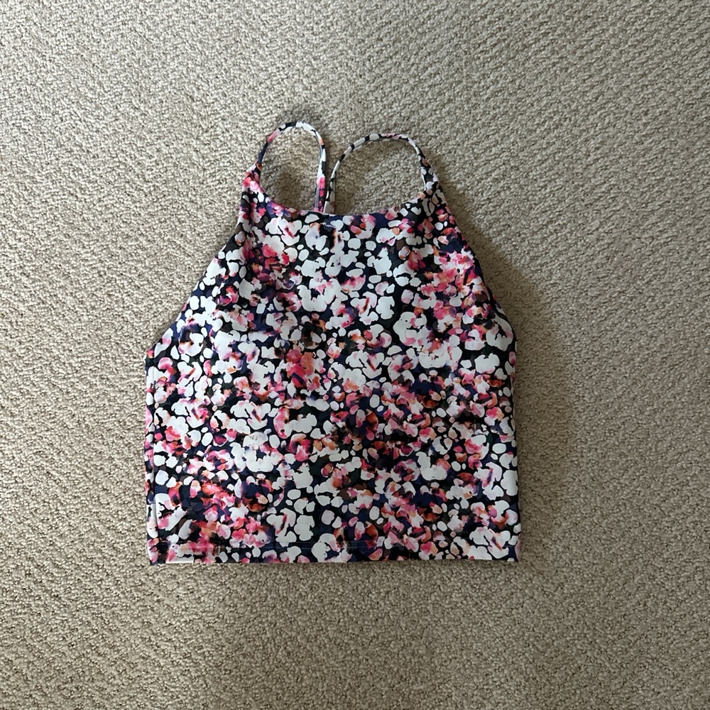 Old Navy Multicolor Floral Tank Top